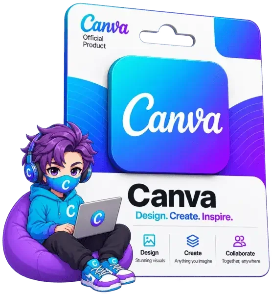 Canva Pro شخصي - دعوة عبر الإيميل