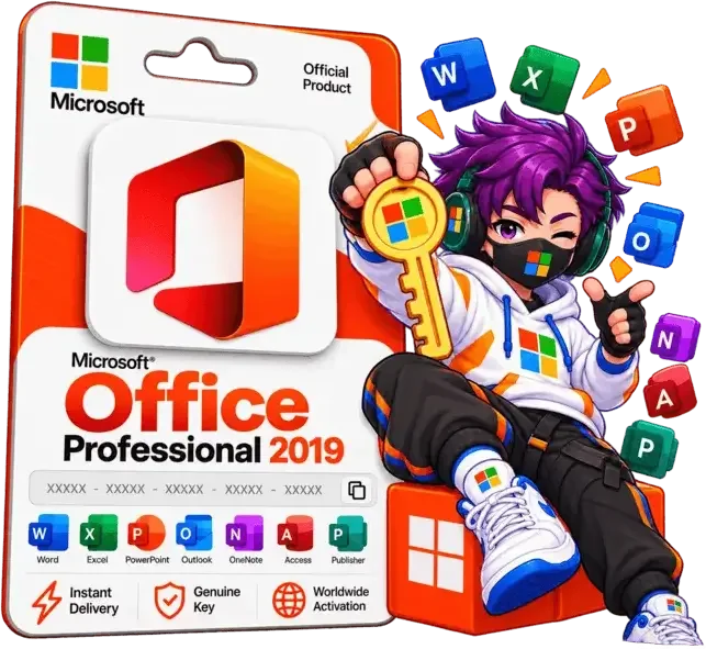 Microsoft Office Professional 2019 – مفتاح تفعيل
